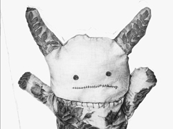 Monster Doll with arms up